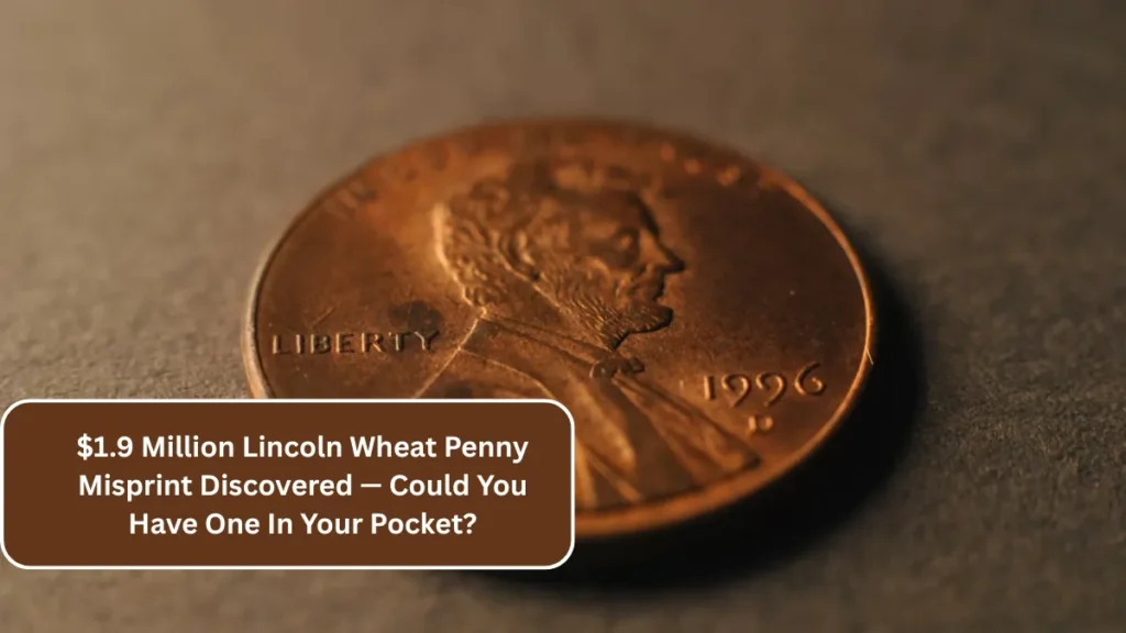 $1.9 Million Lincoln Wheat Penny Misprint Discovered — Could You Have One In Your Pocket?