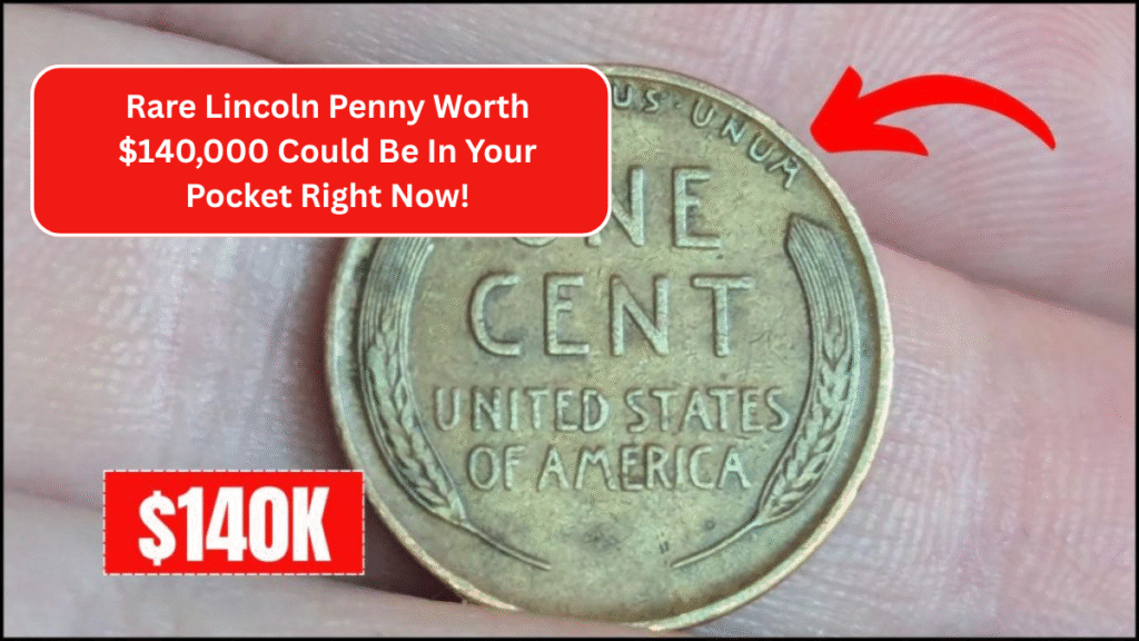 Rare Lincoln Penny Worth $140,000 Could Be In Your Pocket Right Now!
